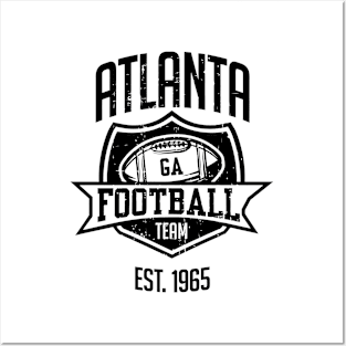 Atlanta Football Team Posters and Art